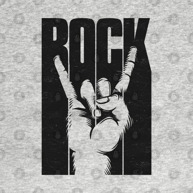 Rock And Roll Hand Sign for Rock Music Lovers by TwistedCharm